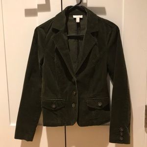 Charter Club petite corduroy blazer.